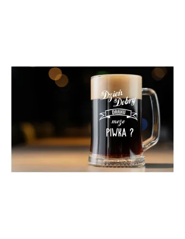 duży KUFEL do Piwa PREZENT Boże Narodzenia Święta
