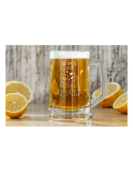 Kufel do Piwa dla męża chłopaka prezent walentynki