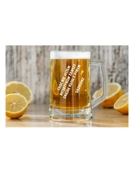 Kufel Do Piwa Grawerowany Prezent Dla Dziadka