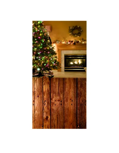 Tło fotograficzne ścianka Boże Narodzenie 1,5x4m