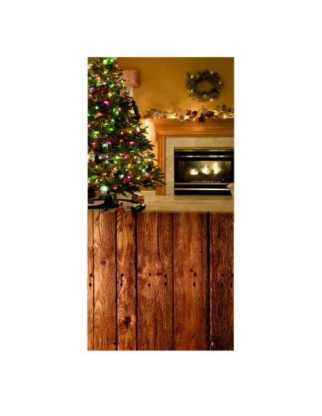 Tło fotograficzne ścianka Boże Narodzenie 1,5x4m