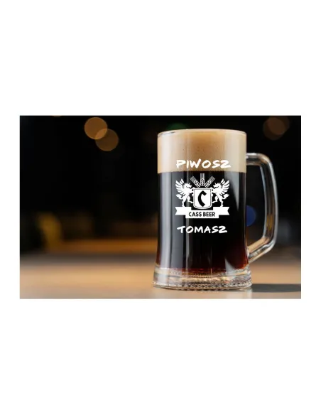Kufel do Piwa Z GRAWEREM PREZENT święta mikołajki