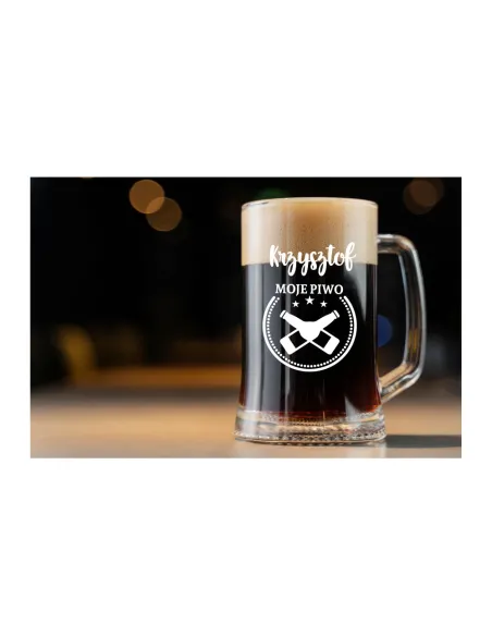 Kufel KIBICA z grawer na wieczór kawalerski 18 30