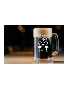 Kufel z grawerem DUŻY walentynkowe wzory dla niego