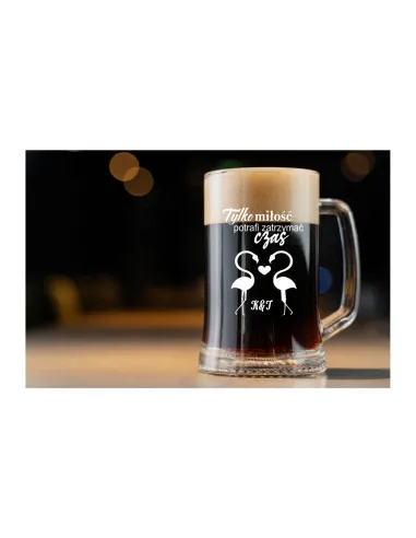 Kufel z grawerem DUŻY walentynkowe wzory dla niego