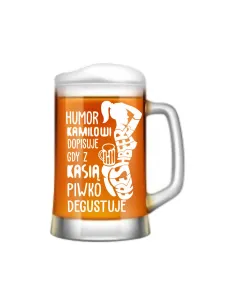 duży KUFEL do Piwa PREZENT na dla niej niego