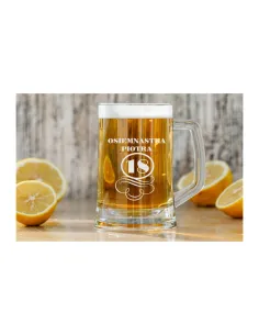 Kufel do Piwa GRAWER prezent 18 urodziny imieniny