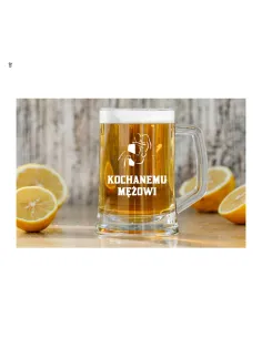 Kufel do Piwa GRAWEROWANY prezent dla DZIADKA HIT!
