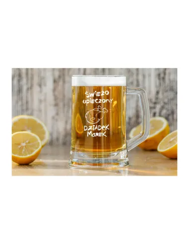 KUFEL do Piwa z grawerem prezent urodziny 30 40 20