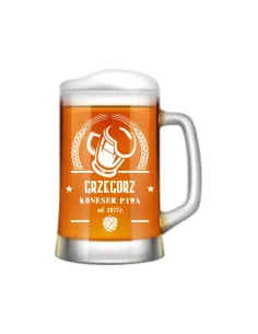 KUFEL DO PIWA Z IMIENIEM prezent na URODZINY