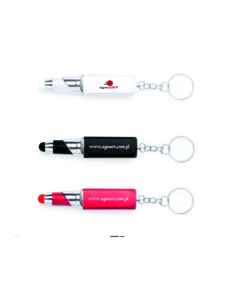 Pomadki reklamowe brelok długopis z nadrukiem 50 szt