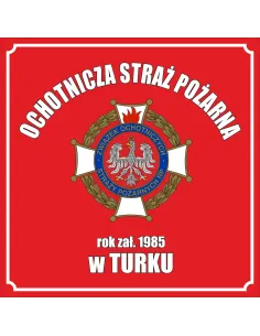 BANER PLANDEKA Ochotnicza Straż Pożarna OSP 1x1m Oznaczenie Strażnicy