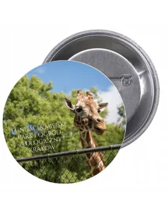 Przypinki buttony ZOO znaczki badziki z grafiką