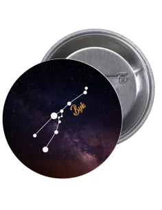 Przypinki buttony ZNAKI ZOODIAKU BYK znaczki badziki z grafiką