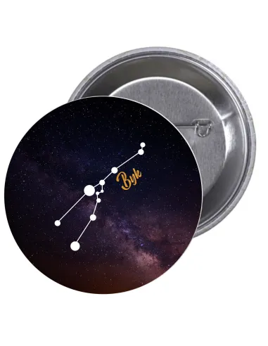 Przypinki buttony ZNAKI ZOODIAKU BYK znaczki badziki z grafiką