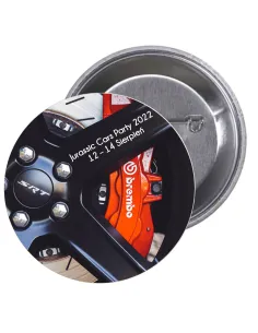 Przypinki buttony ZLOT SAMOCHODOWY  znaczki badziki z grafiką