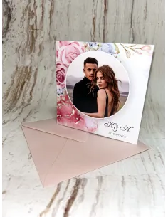 Zaproszenie na ślub ślubne Z TWOIM ZDJĘCIEM