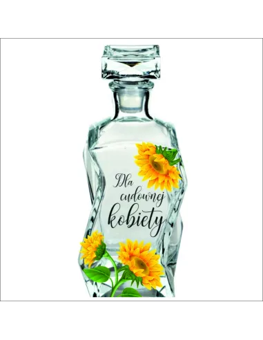 KARAFKA PREZENT na dzień kobiet dla Kobiety nadruk