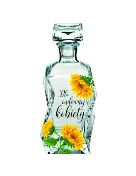 KARAFKA PREZENT na dzień kobiet dla Kobiety nadruk