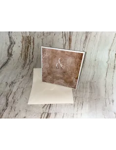 Zaproszenie na ślub ślubne rustykalne Z PERSONALIZACJĄ + PROJEKT GRATIS