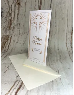 Zaproszenie na pierwszą komunię świętą zaproszenia komunijne Z PERSONALIZACJĄ Z IMIENIEM ZDJĘCIEM