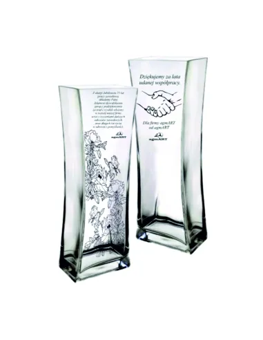 Wazon grawer gadżet reklamowy Twoje logo ELEGANCKI