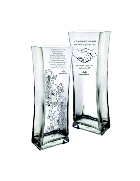 Wazon grawer gadżet reklamowy Twoje logo ELEGANCKI