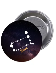 Przypinki buttony ZNAKI ZODIAKU BLIŹNIĘTA znaczki badziki z grafiką