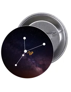 Przypinki buttony ZNAKI ZODIAKU RAK znaczki badziki z grafiką