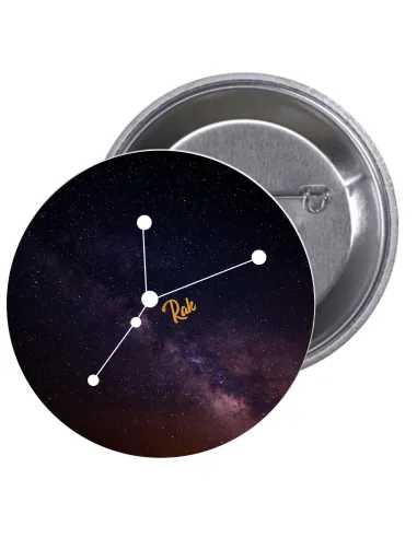 Przypinki buttony ZNAKI ZODIAKU RAK znaczki badziki z grafiką