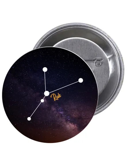 Przypinki buttony ZNAKI ZODIAKU RAK znaczki badziki z grafiką