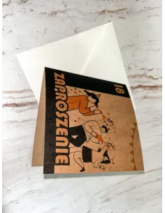 Zaproszenie na 18 urodziny osiemnastkę EKO + PROJEKT GRATIS