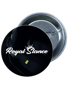 Przypinki buttony ROYAL STANCE  znaczki badziki z grafiką