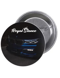 Przypinki buttony ROYAL STANCE  znaczki badziki z grafiką