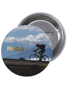 Przypinki buttony SPORT -  PASJA znaczki badziki z grafiką