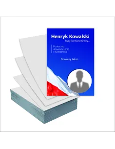 Ulotki A4 wyborcze 100 szt WYBORY NA BURMISTRZA GMINY + GOTOWY PROJEKT