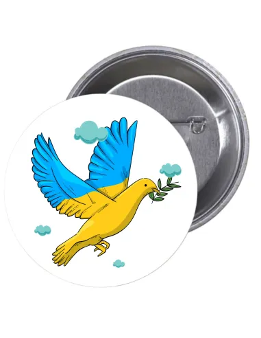 Przypinki buttony SOLIDARNOŚĆ Z UKRAINĄ  znaczki badziki z grafiką