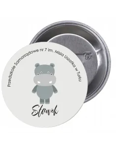 Przypinki buttony PRZEDSZKOLE - SŁAWEK  znaczki badziki z grafiką