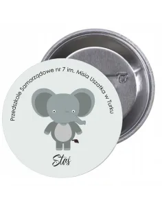 Przypinki buttony PRZEDSZKOLE - STAŚ znaczki badziki z grafiką