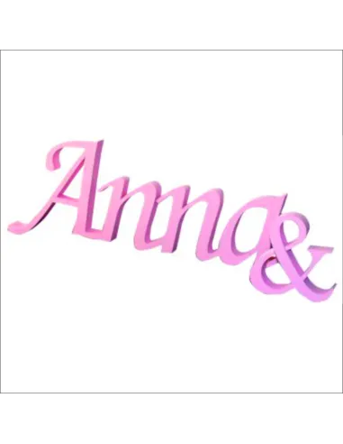 Litery imiona inicjały ślubne młodych Pary Młodej