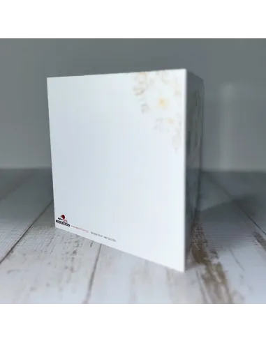 Eleganckie Zaproszenie na pierwszą komunię świętą zaproszenia komunijne personalizacja wianek kwiaty PROJEKT GRATIS