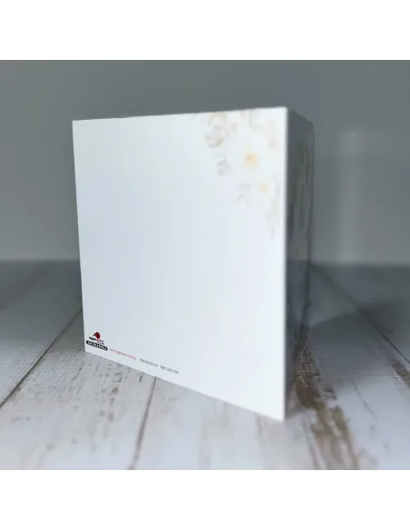 Eleganckie Zaproszenie na pierwszą komunię świętą zaproszenia komunijne personalizacja wianek kwiaty PROJEKT GRATIS