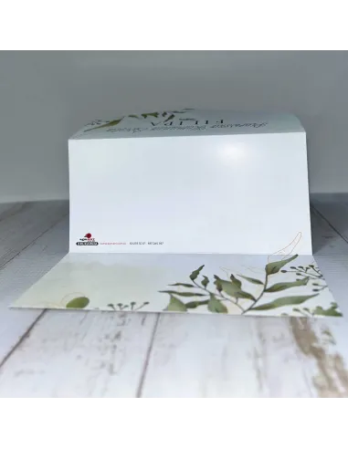 Eleganckie Zaproszenie na pierwszą komunię świętą zaproszenia komunijne personalizacjaliście boho PROJEKT GRATIS