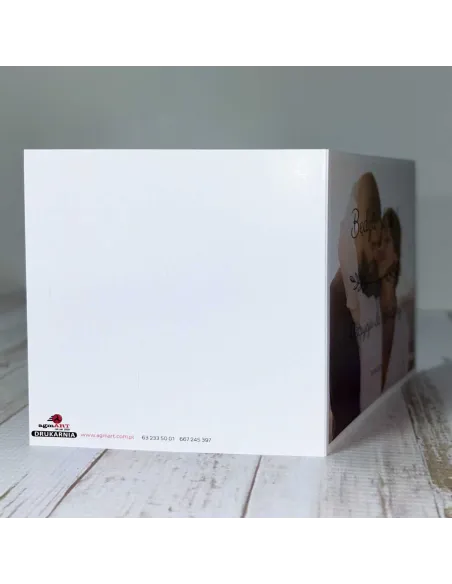 Eleganckie Personalizowane zaproszenie na Ślub Wesele zaproszenia weselne z waszym zdjęciem