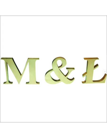 Imiona Młodej Pary styrodur dekoracja stołu 30cm