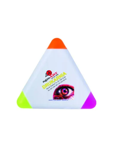 Zakreślacze reklamowe z nadrukiem UV logo 100 szt