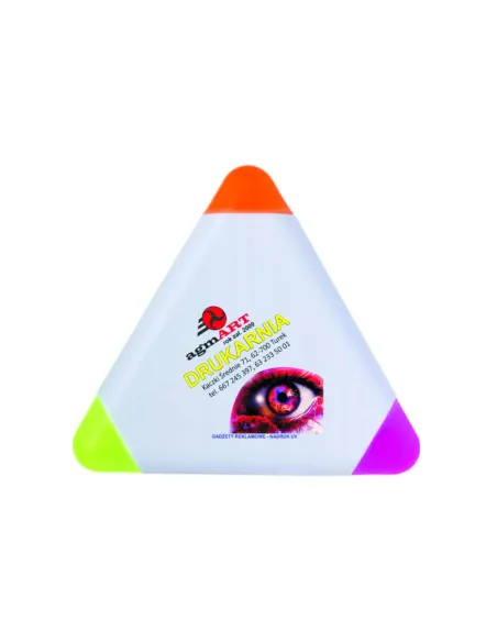 Zakreślacze reklamowe z nadrukiem UV logo 100 szt