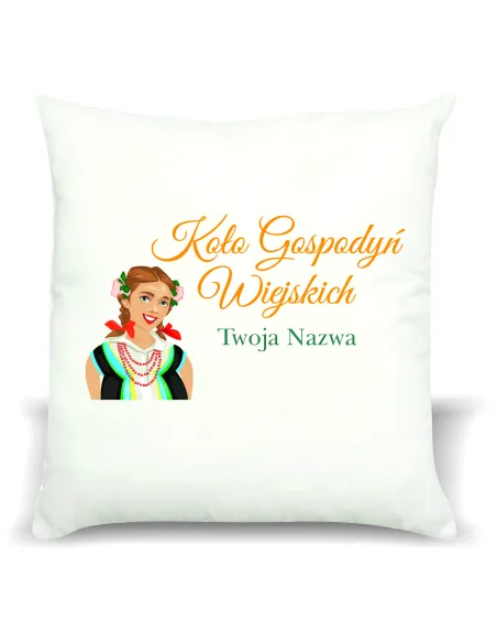 Foto PODUSZKA koło gospodyń wiejskich z twoją nazwą miejscowością logo KGW