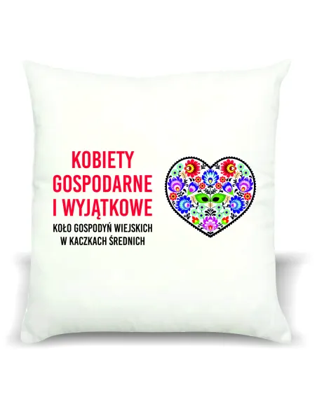 Foto PODUSZKA koło gospodyń wiejskich z twoją nazwą miejscowością logo KGW
