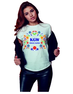 Koszulka z nadrukiem KGW koło gospodyń wiejskich TWOJA GRAFIKA TEKST